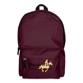 Buschreiter - Rucksack - Burgunderrot - Vorne