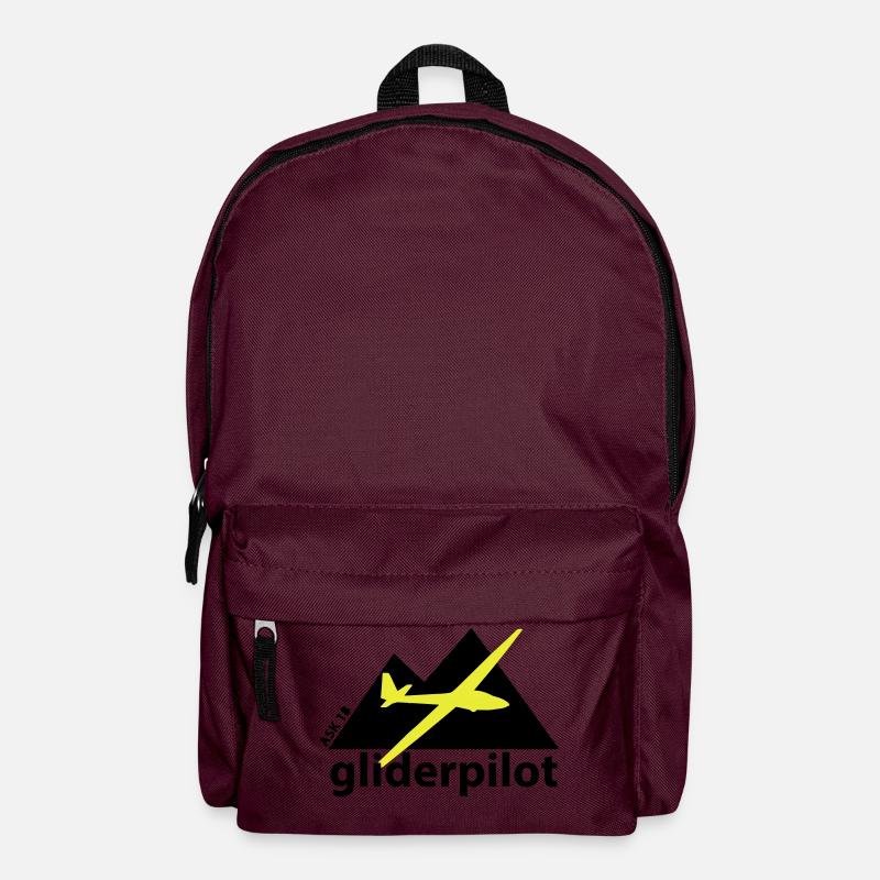 soaring-tv: gliderpilot - Rucksack - Burgunderrot