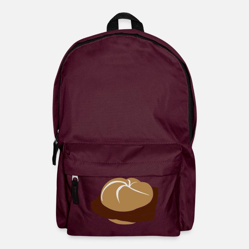 Leberkäse - Rucksack - Burgunderrot
