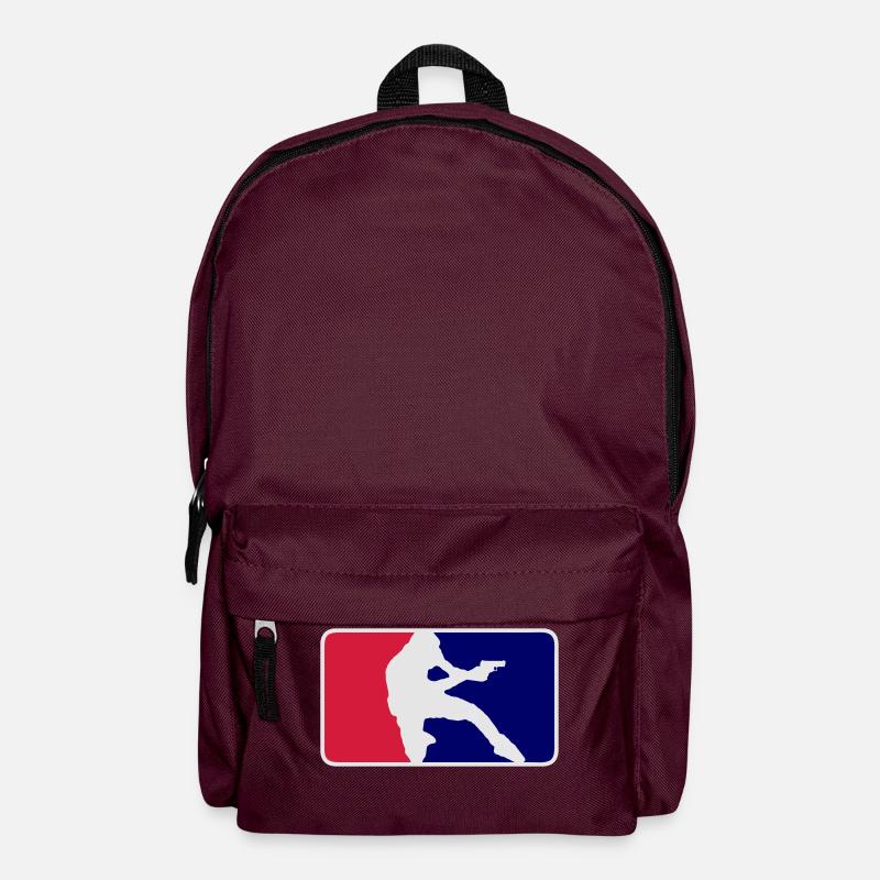 IPSC Logo - Rucksack - Burgunderrot