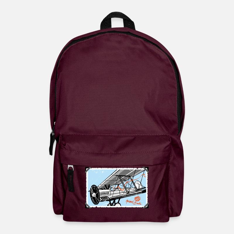 double decker - Backpack - burgundy