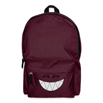 Smiling Demon - Backpack - burgundy - Front