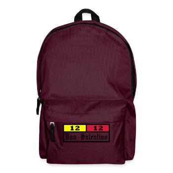 Don Salentino12 Rettangolo by Fantomissimo - Rucksack - Burgunderrot - Vorne