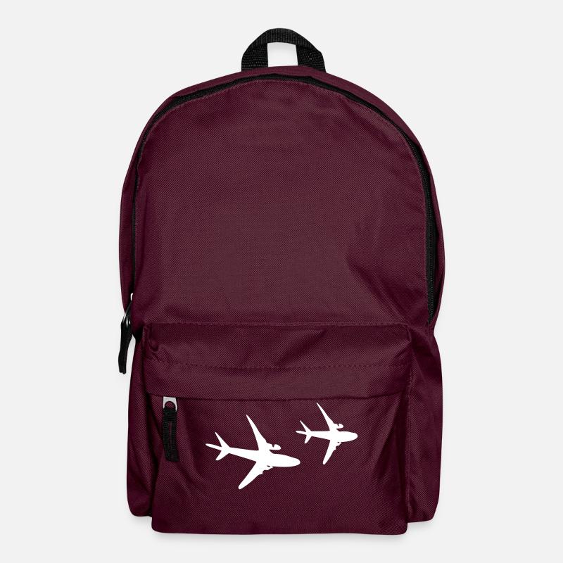 Flugschirm - Rucksack - Burgunderrot