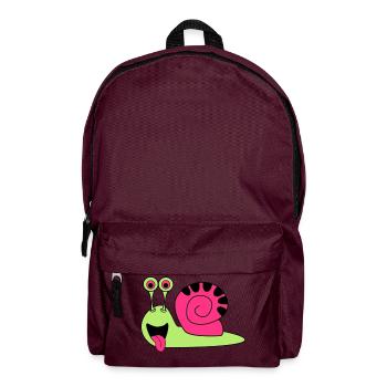 schnecke - Rucksack - Burgunderrot - Vorne