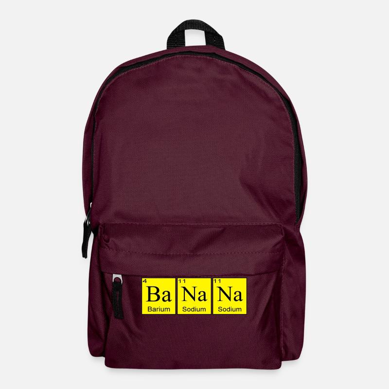 Banana - Rucksack - Burgunderrot