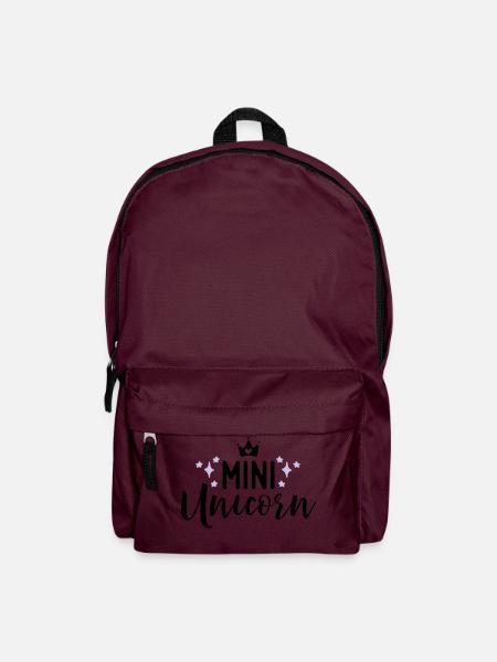 Unicorn - Rucksack - Burgunderrot