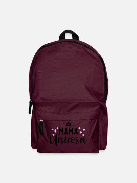 Unicorn - Rucksack - Burgunderrot