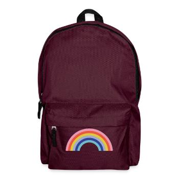 arc en ciel - Sac à dos - bordeaux  - Devant