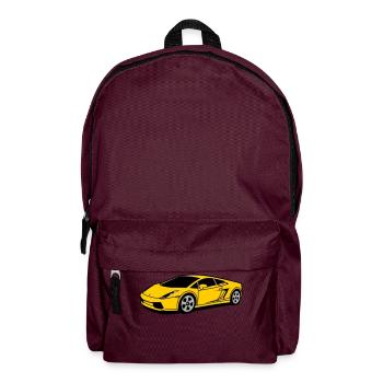lambo - Rucksack - Burgunderrot - Vorne