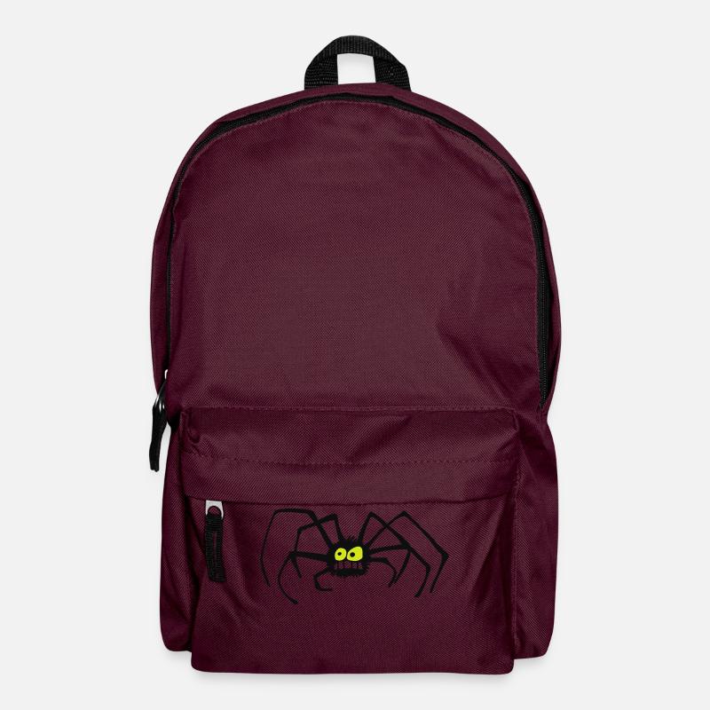 Die Spinne - Rucksack - Burgunderrot