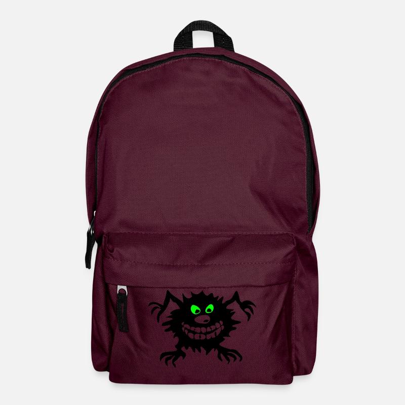 Monster - Eater - Rucksack - Burgunderrot