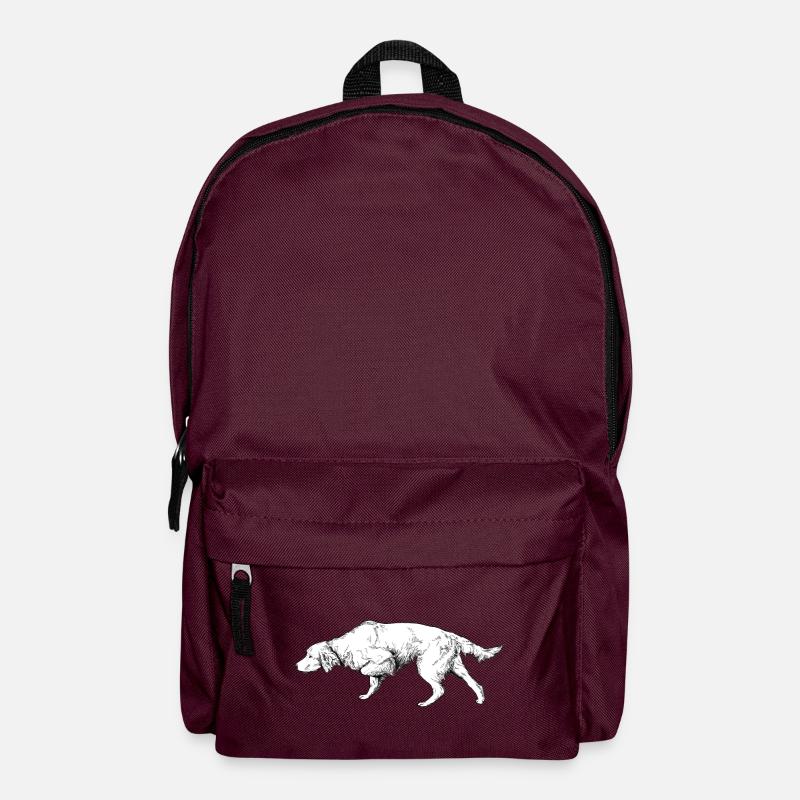 Setter above - Backpack - burgundy
