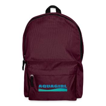 AQUAGIRL - Backpack - burgundy - Front