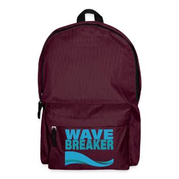 WAVE BREAKER - Rucksack - Burgunderrot - Vorne