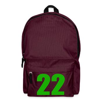 22 - Rucksack - Burgunderrot - Vorne