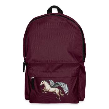 PEGASUS - animals - Sac à dos - bordeaux  - Devant