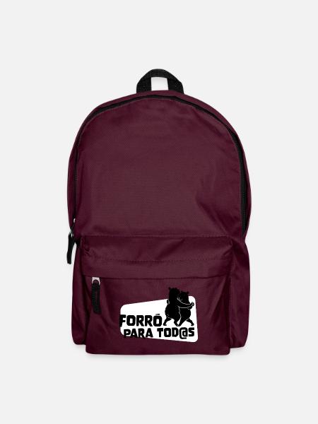 Forro para Todos – Tanzende Capybaras - Rucksack - Burgunderrot