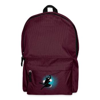 freestyle ski - Rucksack - Burgunderrot - Vorne