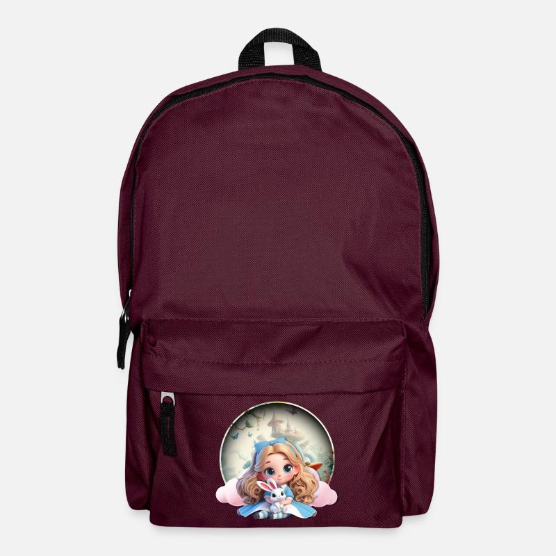 Alices Träume - Rucksack - Burgunderrot