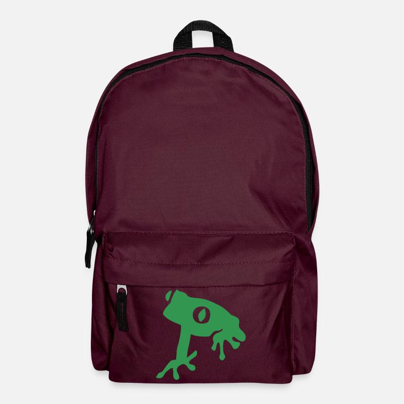 Don't be a frog - Backpack - burgundy