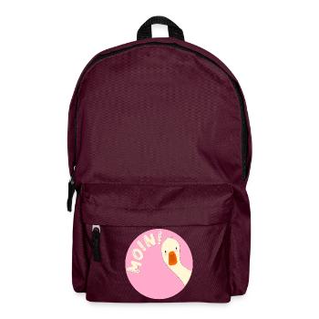 Gans Moin - Rucksack - Burgunderrot - Vorne
