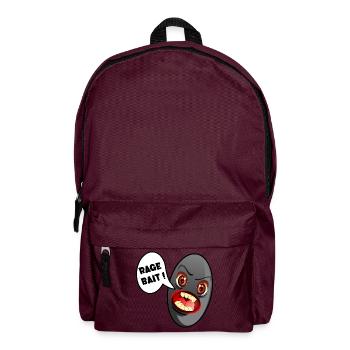 Olive Emotionen, Soziale Medien - Rucksack - Burgunderrot - Vorne