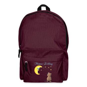 Mamas Liebling - Rucksack - Burgunderrot - Vorne
