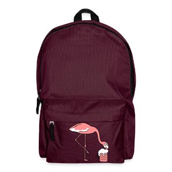 thirst beer alcohol drink pitcher mass gl - Backpack - burgundy - Front