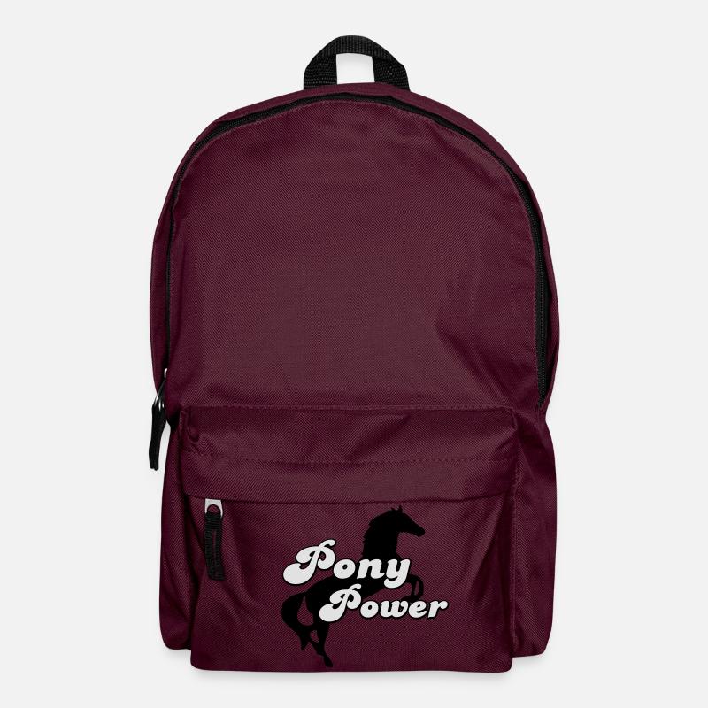 Pony - Rucksack - Burgunderrot
