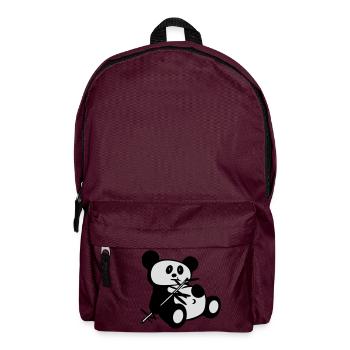 lazy panda - Sac à dos - bordeaux  - Devant