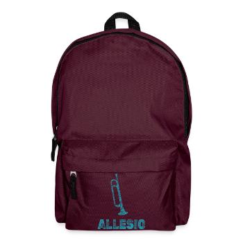 Trompeten Allesio - Rucksack - Burgunderrot - Vorne