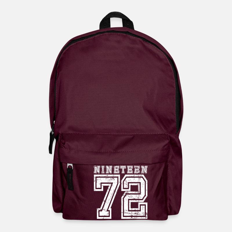NINETEEN 1972 - Rucksack - Burgunderrot