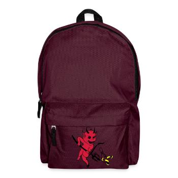 sp7_kegelteufel_3c - Rucksack - Burgunderrot - Vorne