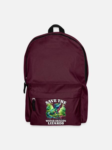 Save Chinesische Wasseragame - Rucksack - Burgunderrot