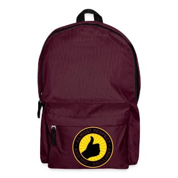 Almost perfect and awesome - Backpack - burgundy - Front