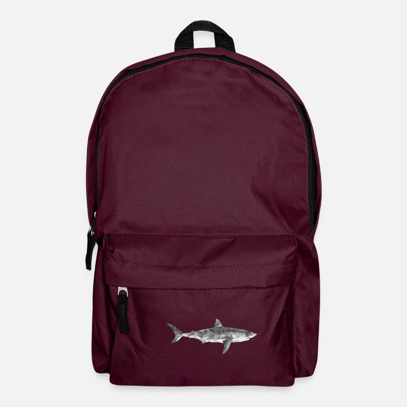 Requins - Sac à dos - bordeaux