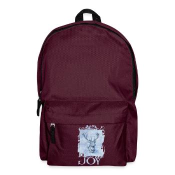 Joy to the world - Rucksack - Burgunderrot - Vorne