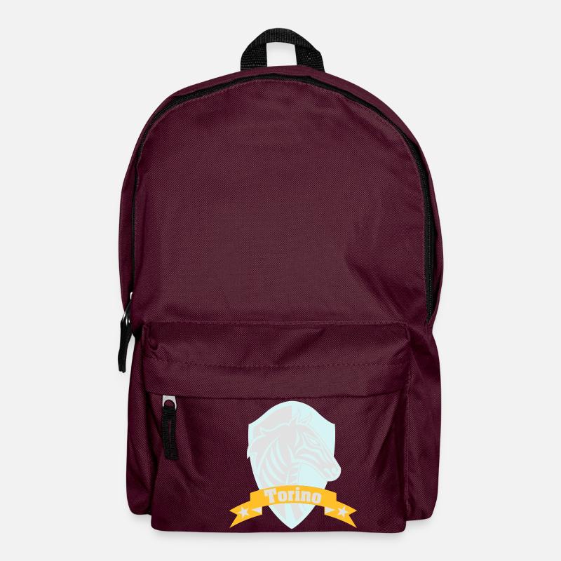 BIANCONERI DI TORINO - JUVENTUS 1897 - Rucksack - Burgunderrot
