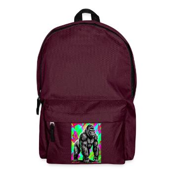gorilla - Backpack - burgundy - Front