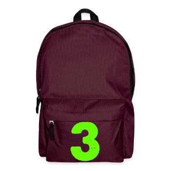 3 - Rucksack - Burgunderrot - Vorne