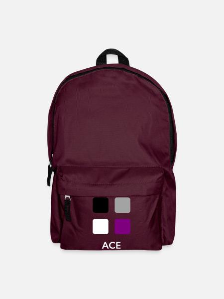 asexuelle Bäckerei - Rucksack - Burgunderrot