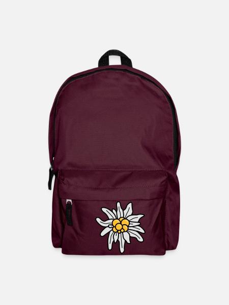 Edelweiss - Rucksack - Burgunderrot