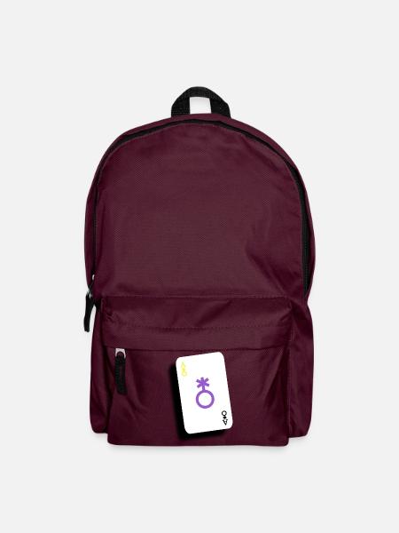 Ass von Enbies - Rucksack - Burgunderrot