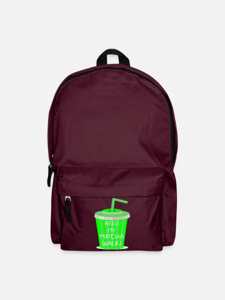 Matcha Walk - Rucksack - Burgunderrot