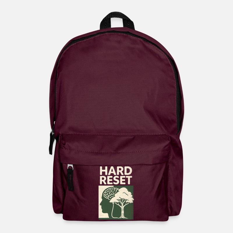Hard Reset - Rucksack - Burgunderrot