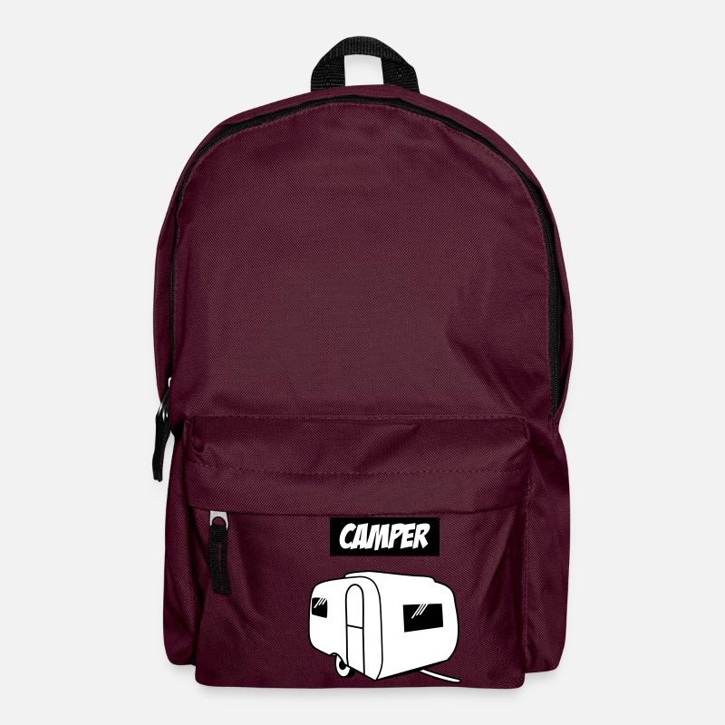 camper - Backpack - burgundy