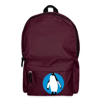 pinguin_032013_b_3c - Rucksack - Burgunderrot - Vorne