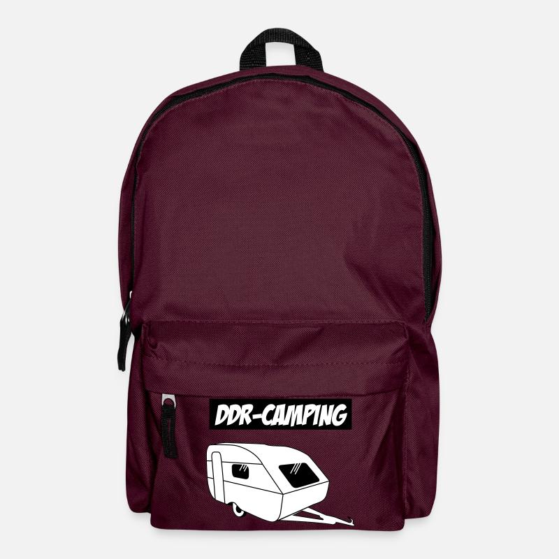 QEK Aero DDR camping - Backpack - burgundy
