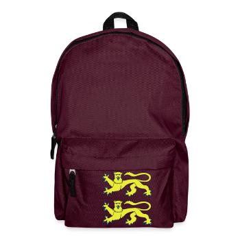 Normandie / Normand / Normande / France/ Normandy - Backpack - burgundy - Front